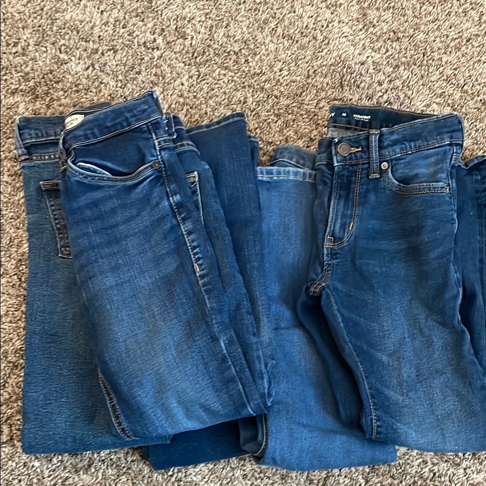 Old Navy Blue Denim Jeans Straight
